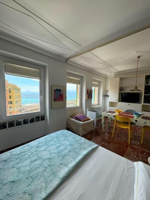 Attico Sul Porticciolo Antico Di Camogli Apartment Exterior foto