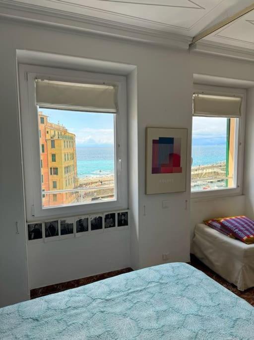 Attico Sul Porticciolo Antico Di Camogli Apartment Exterior foto
