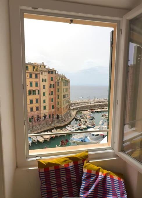 Attico Sul Porticciolo Antico Di Camogli Apartment Exterior foto
