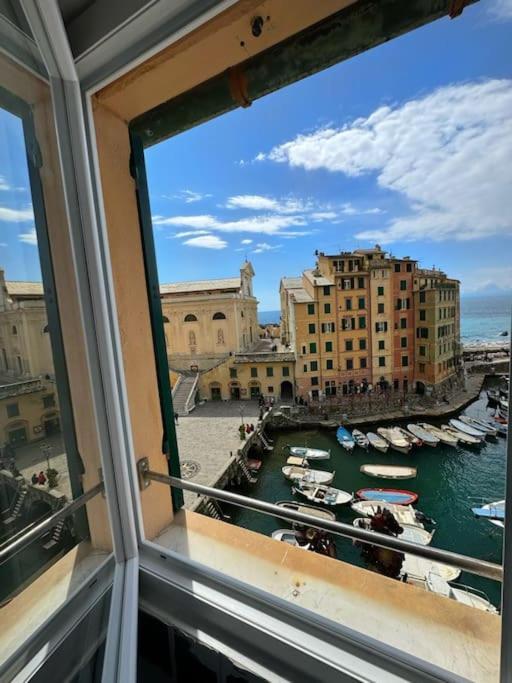 Attico Sul Porticciolo Antico Di Camogli Apartment Exterior foto