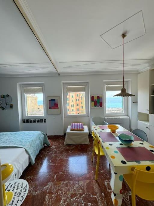 Attico Sul Porticciolo Antico Di Camogli Apartment Exterior foto