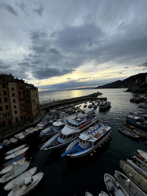 Attico Sul Porticciolo Antico Di Camogli Apartment Exterior foto
