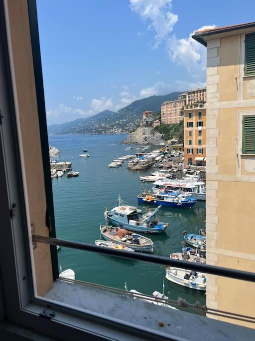 Attico Sul Porticciolo Antico Di Camogli Apartment Exterior foto