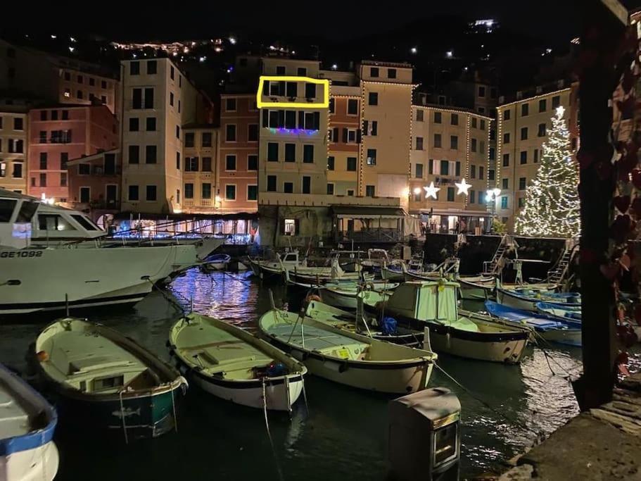 Attico Sul Porticciolo Antico Di Camogli Apartment Exterior foto
